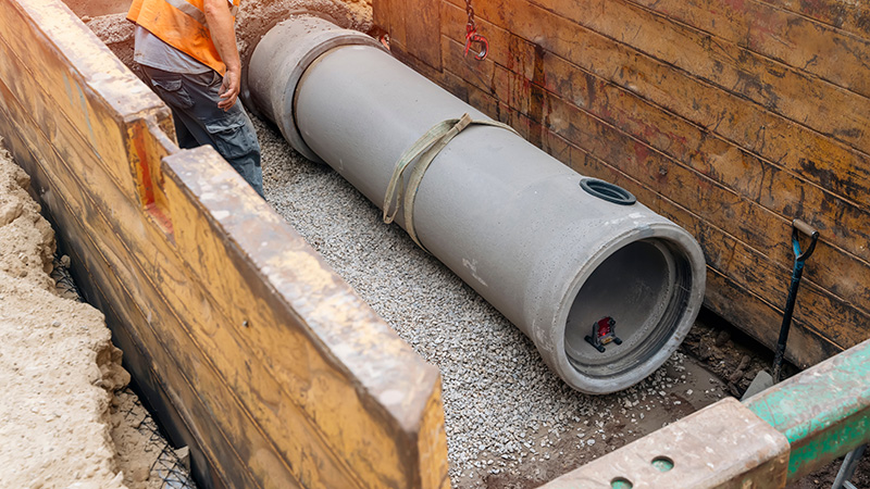 Pipe laying